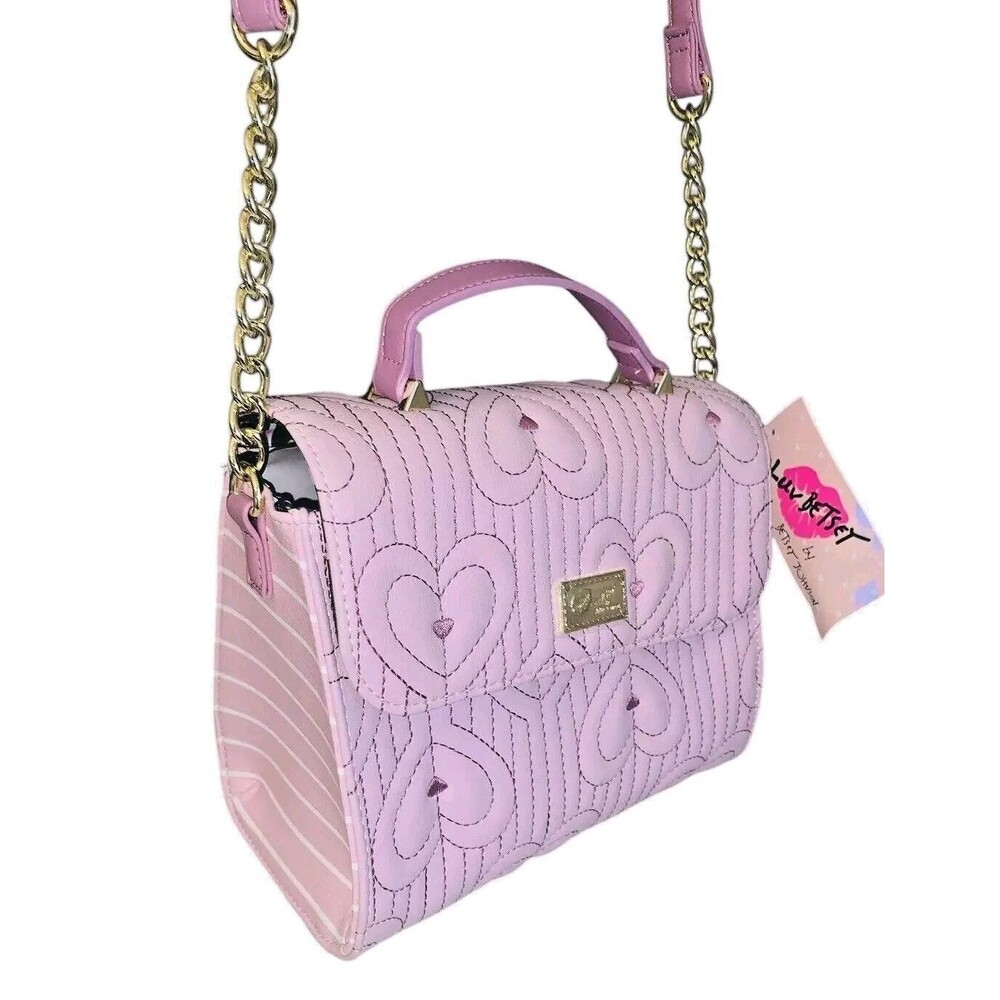 Luv Betsey by Betsey Johnson Blush Handbag Crossbody NWT